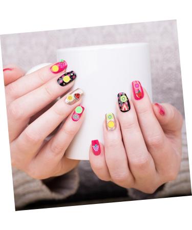 Housoutil 2 Sets Resin Flatback Embellishments Clay Bead Bracelet Clay Spacer Beads Kawaii Resin Charms Jewelry Clay Beads Polymer Strawberry Slices Diy Kits Decor Fruit Slice Button 3d Nail - Buy Online on GoSupps.com