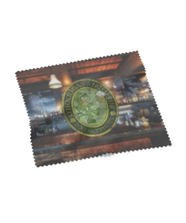 Urban Backwoods O'Hooligans Irish Pub Vintage Microfiber Cloth - Glasses Cleaning Cloth