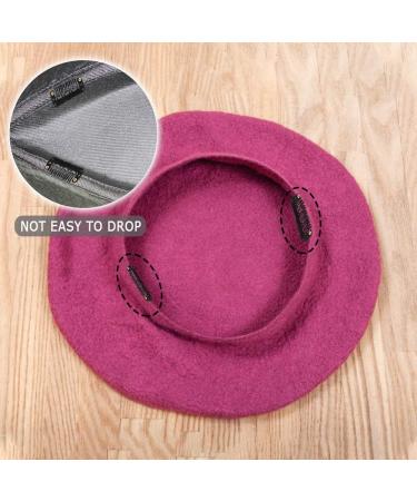 Buy Jeffrey Wig Clips - Metal U-Shape Combs with Soft Rubber for Hair Extensions - 50 Pieces (Black) - International Shipping Available - Buy Online on GoSupps.com