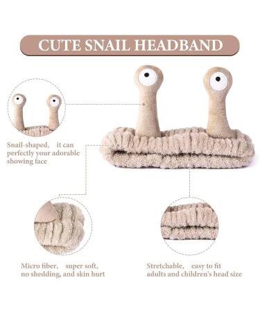 Shop Molain Chicken Strap Spa Facial Wash Headband - Cute Fleece Elastic Makeup Forehead Strap for Women - Khaki Hair Accessory - Buy Online on GoSupps.com