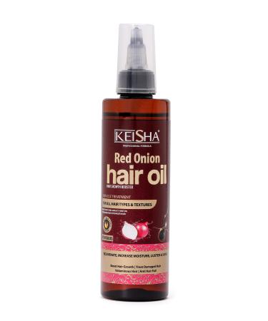 Keisha Red Onion Hair Oil 150ml Hair Growth Booster increase shine and gloss