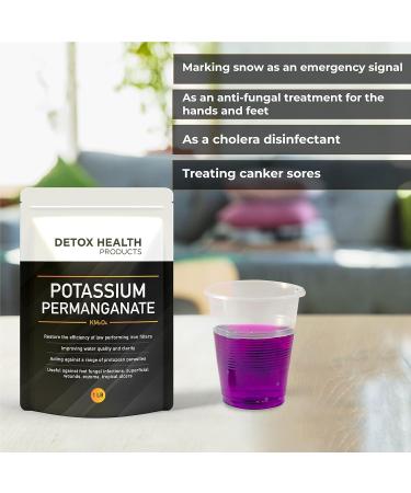 Generic Potassium Permanganate Crystal - Free Flowing Powder - Detox Health Products - 16 OZ - Buy Online on GoSupps.com