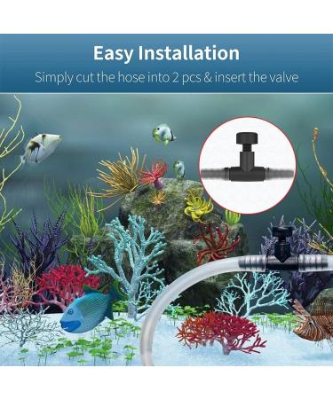 Buy Aquarium Air Valves & Accessories | Adjustable Air Flow Controllers & Hose Connectors for 4mm ID Airline - Buy Online on GoSupps.com