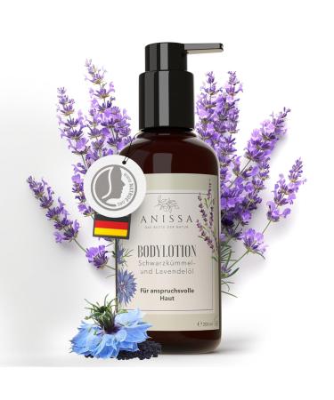 ANISSA Natural Cosmetics Body Oil 100 ml for sensitive skin activation oil regenerates and nourishes without parabens and animal testing vegan & Made in Germany 100 natural