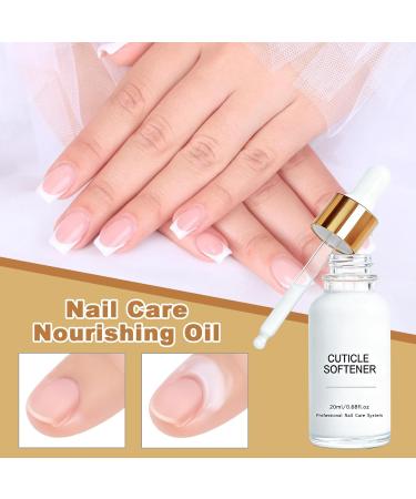 Cuticle softener 20 ml oil to strengthen the cuticle solution for removing dead skin for women beauty manicure pedicure home travel hands feet toes 1 piece 1er Pack - Buy Online on GoSupps.com