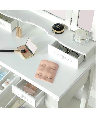 Embagol 2 Pairs Replaced Eyelids for Makeup Training | Removable & Realistic Eyelash Practice | Soft-Touch Rubber - Buy Online on GoSupps.com