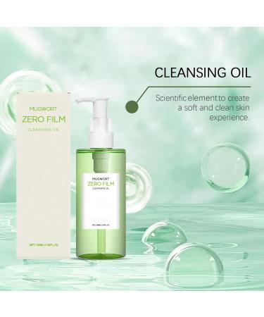  ZLHHRZJX Mugwort Cleansing Oil Waterproof Makeup Remover for All Skin Types Your Double Purification Facial Oil Quick Cleansing Oil to Remove Blackheads Suitable for All - Buy Online on GoSupps.com