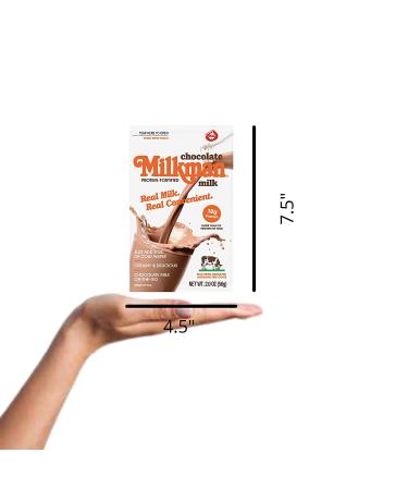 Milkman Chocolate Milk Powder with 18g Protein - 2 Packets, 2 oz each - Buy Online on GoSupps.com