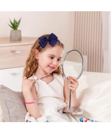 Dacitiery 30Pcs Girls Navy Blue Hair Accessories Kit - Hair Bow Clips, Headband, Ponytail Holder, Elastic Bands, Barrettes - Perfect Birthday Gift for Girls - Buy Online on GoSupps.com
