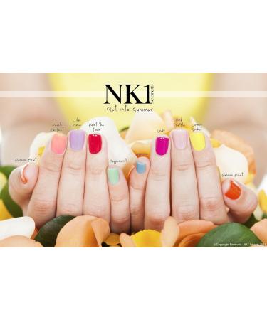 NYK1 NAILAC - STRAWBERRY ICE - Professional Gel Nail Polish - UV and LED Drying - Quick Soak Off Gel Polish 10ml - Over 100 Gel Nail Polish Nailac Colours to Choose From! - Buy Online on GoSupps.com
