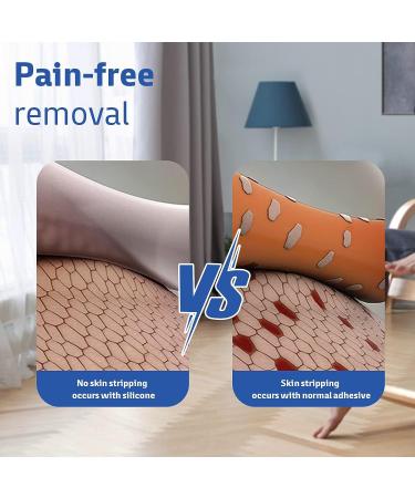 Conkote Pain-Free Removal Silicone Tape 1 x 5 Yards - 6 Rolls | Strong Hold, Hypoallergenic Formula | Sensitive Skin Friendly - Buy Online on GoSupps.com