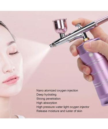 Professional Oxygen Facial Machine - Portable Handheld Water Oxygen Sprayer for Skin Rejuvenation - Nano Spray Airbrush for Moisturizing and Skin Health (Small Fuchsia) - Buy Online on GoSupps.com