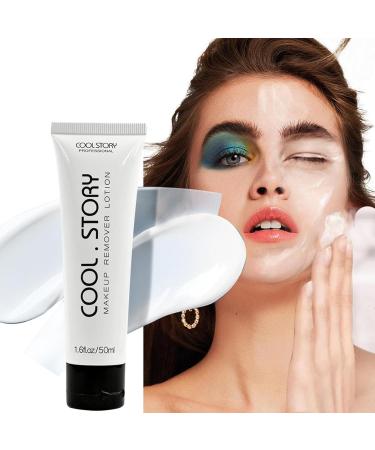 Makeup Remover Lotion Gentle Makeup Remover for Face and Eyes | Gentle Daily Cleanser Oil-Free 1.6 fl oz for Skin Types Removes Mascara Pw tools - Buy Online on GoSupps.com