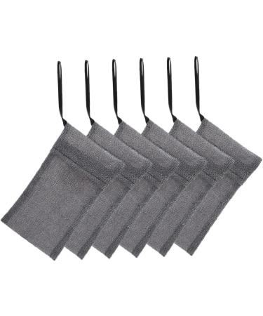 Baluue 18 Pcs Soap Bag Exfoliator Exfoliating Sponge Pouch Household Soap Pouch Foam Net Polyester Grey 20X12CMx3pcs Greyx3pcs - Buy Online on GoSupps.com