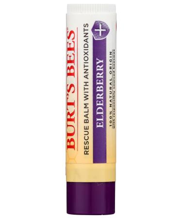 Burts Bees Elderberry Rescue Lip Balm 0.15 OZ