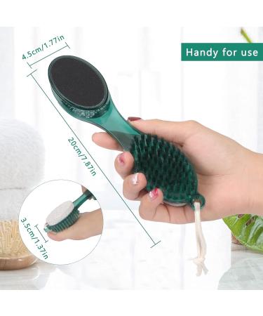 Unaone 4 in 1 Foot File Pedicure Kit - Callus Remover & Manicure Tool for Home Foot Care - Green - Buy Online on GoSupps.com