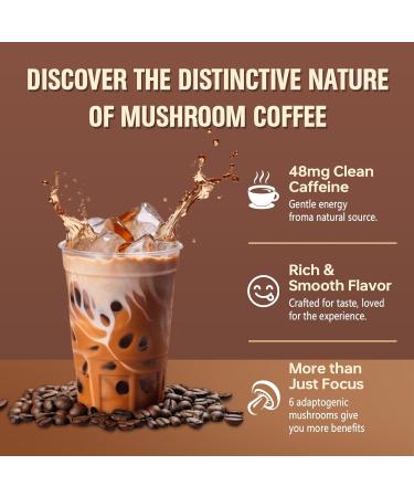 Mushroom Coffee + Hot Cocoa Set - Daytime Energy & Nighttime Sleep Support with Adaptogenic Mushrooms Melatonin - 50 Servings Combo - Buy Online on GoSupps.com