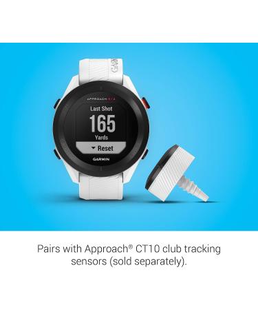 Garmin Approach S12 GPS Golf Watch - White | 42k+ Preloaded Courses | Easy-to-Use | 010-02472-02 - Buy Online on GoSupps.com