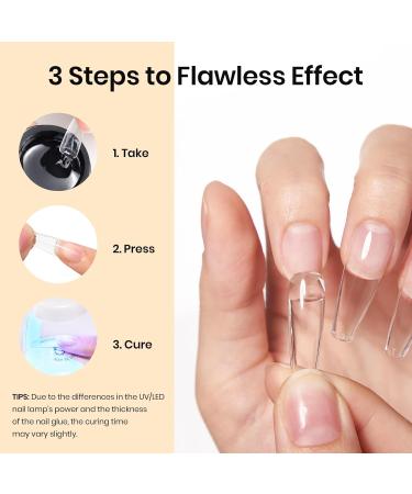 Beetles 15g Solid Nail Glue Gel for False Nail Tips | Strong Adhesive for Press-On Acrylic Nails | UV Light Cured Hard Gel for Nail Art - Buy Online on GoSupps.com