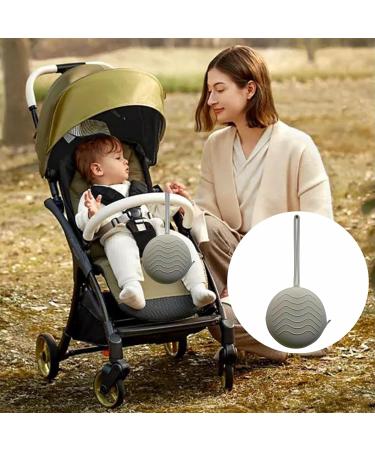Buy Bustlwor Silicone Pacifier Box - 2 Piece Dustproof Storage Case for Pacifiers Coins & More | Pink & Gray - International Shipping Available - Buy Online on GoSupps.com