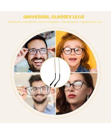Balacoo Glasses Replacement Temple Legs - Comfortable DIY Thin Metal Spare Bars for Eyeglasses | International Shipping - Buy Online on GoSupps.com