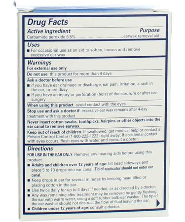 Murine Ear Wax Removal System Drops - 0.5 oz (Pack of 2) - Gentle & Effective Solution - Buy Online on GoSupps.com