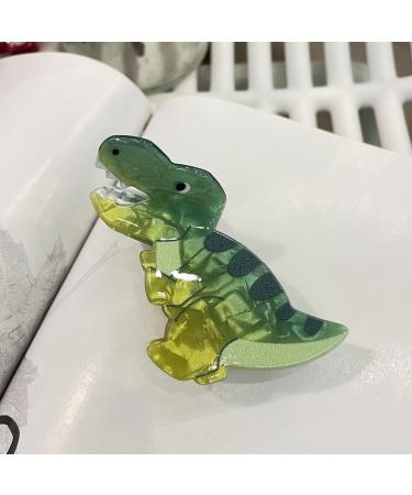 Dinosaur Hair Accessories - Girls Cute Dinosaur Hair Clip Fashionable Creative Acrylic Hair Accessories For Toddler Kids Children Daily Use Tyrannosaurus Rex - Buy Online on GoSupps.com