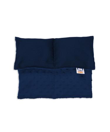Sensory Owl Soft Weighted Lap Pillow Sensory Calming - Heavy -  for Anxiety - Relieve Stress - Deep Pressure - Play Therapy Equipment -  Cotton and Soft Minky Fabric  Navy 2kg Navy 2kg