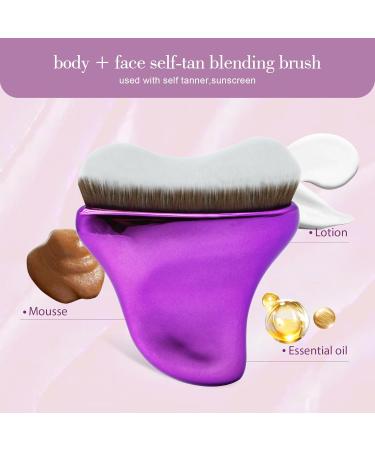 BEAUTYFACTOR Sunscreen Applicator for Kids Sunscreen Brush Sunblock Applicator for Kids Baby Adult Body Brush Beach Essentials for Sunscreen Suncream and Sun Lotions Purple - Buy Online on GoSupps.com