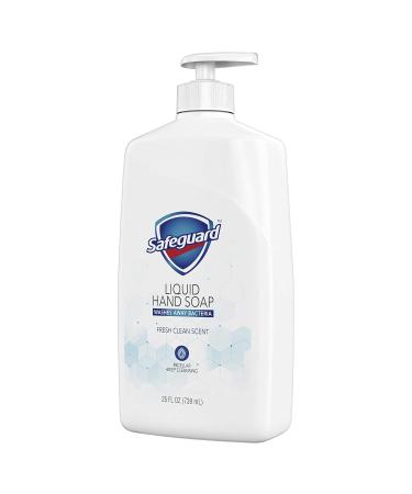 Safeguard Micellar Deep Cleansing Hand Soap - Fresh Clean Scent | 25 oz Bottle (Pack of 2) - Buy Online on GoSupps.com