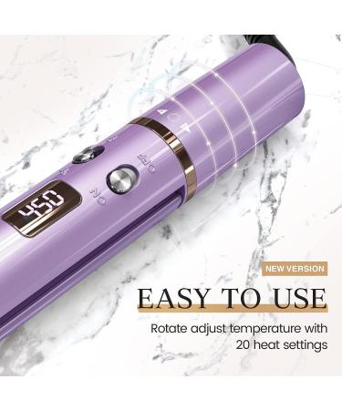 2-in-1 Hair Straightener and Curler - Round Flat Iron Combo for Curling and Straightening - Buy Online on GoSupps.com