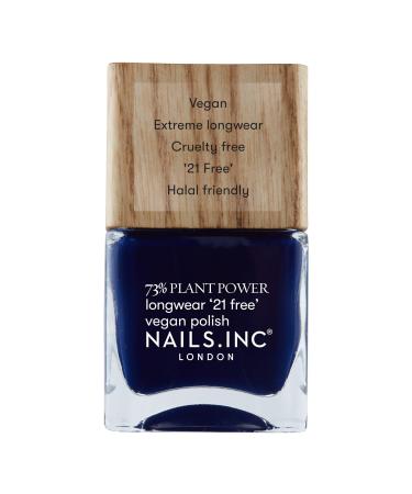 Nails 73% Plant Power Check My Bio 14ml Blue Nail Polish Check My Bio Check My Bio