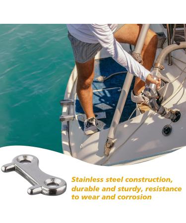 2 Pack Stainless Steel Boat Gas Cap Keys - Marine Fuel Tank Key Set for Boat Yacht - Silver - Buy Online on GoSupps.com