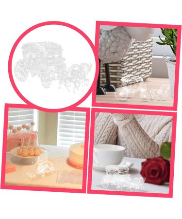 Alipis Box Favors Containers White Cart Bridal Creative Chocolate Baby Bakery Shower Treasure - Buy Online on GoSupps.com