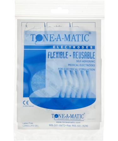 Buy TAMTEC Adhesive Replacement Electrodes - 20 Pack for EMS & TENS | FDA Cleared Sticky Pads for Optimal Muscle Relief - Buy Online on GoSupps.com