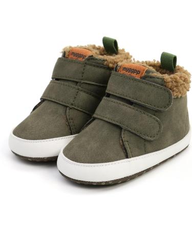 RVROVIC Baby Anti-Slip Sneakers | Soft Ankle Boots for Toddlers | Newborn Crib Shoes (6-12 Months) - Buy Online on GoSupps.com