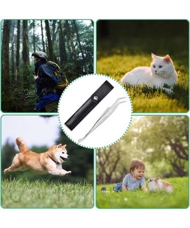 YHZMY 1 Pack Stainless Steel Tick Remover Tool Tick Removal Tool Set Stainless Steel Tick Remover Tick Removers Stainless Steel Professional Fleas Ticks Remover Kit for Humans Dogs Cats - Buy Online on GoSupps.com