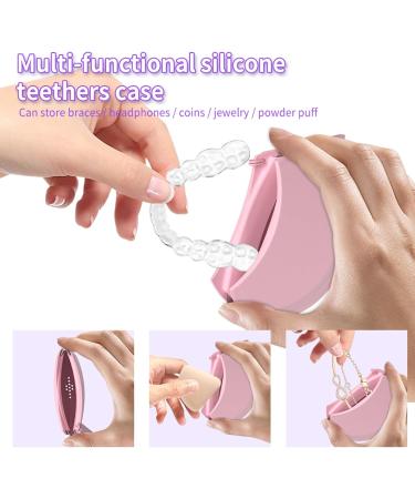 Zengshy Silicone Retainer Case with Lanyard - Travel-Friendly Holder for Braces | Ideal for Kids Teens & Adults in Blue - Buy Online on GoSupps.com