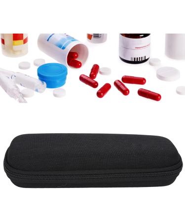 Portable Insulin Cooler Case - Multi-Layer Travel Carrying Case for Insulin Pen & Supplies (Black) - Buy Online on GoSupps.com