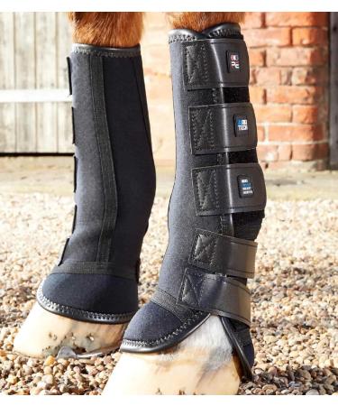 Premier Equine Turnout Mud Fever Boots Black Black M - Buy Online on GoSupps.com
