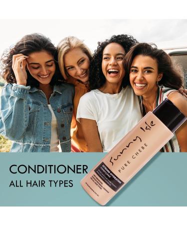 Sunny Isle Pure Chebe Extreme Hydrating Conditioner 12oz | Anti-Breakage & Damage Reversal | Infused with Chebe Powder & Jamaican Black Castor Oil | Ideal for All Hair Types - Buy Online on GoSupps.com