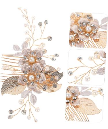 Beaupretty Hair Comb Birthday Headpiece Flower Clips Rhinestone Tiara Headband Wedding Hair Accessories Princess Headband Floral Hair Headpiece Hair Barrettes Headgear Miss Rhinestones Alloy - Buy Online on GoSupps.com