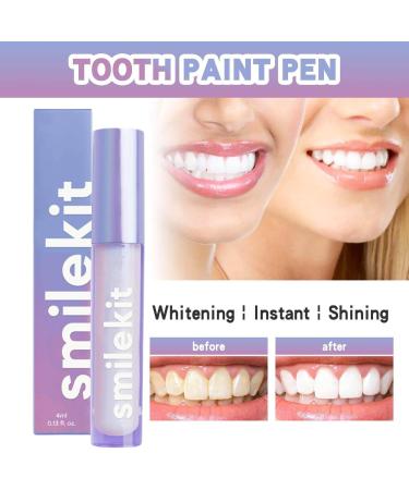 Teeth Whitening Pen - Instant Shine Painless Bleaching & Effective Stain Removal - Whiter Teeth in Minutes (1PC) - Buy Online on GoSupps.com