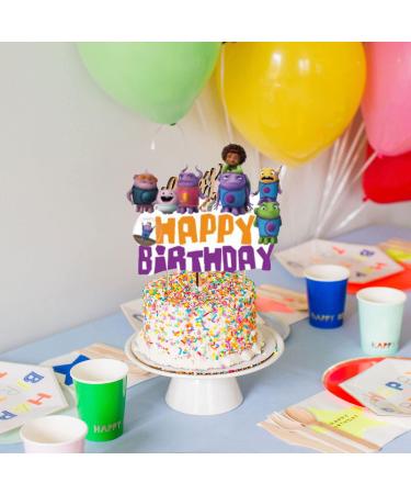 Home Movie Birthday Party Cake Topper 37Pcs Home Movie-Themed Birthday Party Supplies Cartoon Adventure Theme Cupcake Decorations for Kids - Buy Online on GoSupps.com