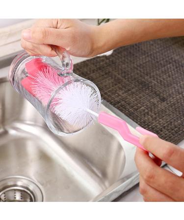Pologmase Bottle Cleaner & Carrier | Long Handle Portable Sponge Brushes for Baby Bottles | Perfect Gift for Parents - Buy Online on GoSupps.com