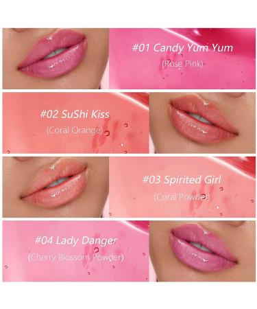 Marine Forest Hydrating Lip Glow Oil - Plumping & Moisturizing Lip Gloss for Dry Lips (02) - Buy Online on GoSupps.com