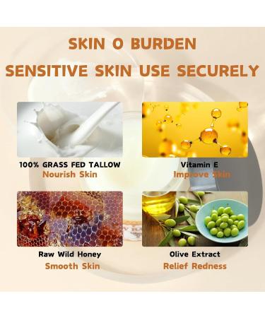 Body Lotion Women - Tallow Balm & Honey Body Lotion - Moisturiser for Dry Skin - Body Skin Care - Moisturizing Nourishing Repairing Body Cream - Body Moisturiser for Body Hand Leg - Buy Online on GoSupps.com