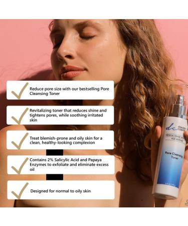 Best Pore Cleansing Toner with Papaya Extract - Exfoliate & Combat Acne - 6.9 Oz - Buy Online on GoSupps.com
