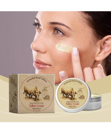 Luxurious and nourishing beef tallow moisturizer for optimal skin hydration (1PCS)