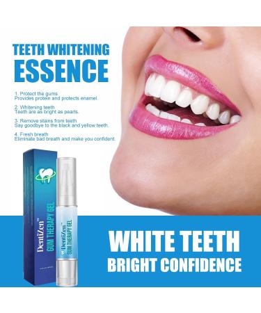 Dentiz Gums Therapy Gel & Tooth Whitening Set - 5-Piece Stain Remover for Sensitive Teeth - Buy Online on GoSupps.com